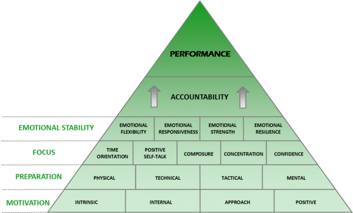 An athlete's arousal level refers to