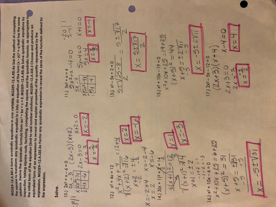 Unit 4 linear equations homework 1 slope answer key